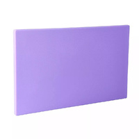Trenton Reversible Cutting Chopping Board 380 x 510 x 13mm - Purple HACCP