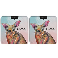 Banksia Red Wallaby Tin Lemon Mrytle Finger Biscuits 150g - 2 Pack