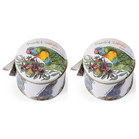 Banksia Red Parrots Of Australia Tin Chocolate Fruit Nut Mix 200g - 2 Pack