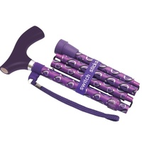 WALKER Switch Sticks Luxury Folding Walking StickCane Viking Design 