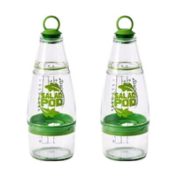 Prepara Salad Pod Dressing Mixer -  Set of 2