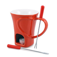 Swissmar Sweetheart 4 Piece Chocolate Fondue Mug Set 4pc