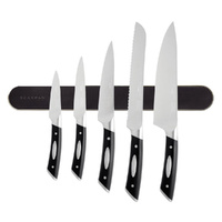 Scanpan Classic Magnetic Set 6pc Knife Set Wall Mounted 6 Piece 