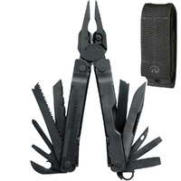 New Leatherman SUPERTOOL 300 BLACK Multi-Tool & Molle Sheath