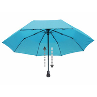 EUROSCHIRM LIGHT TREK AUTOMATIC LIGHTWEIGHT DURABLE TREKKING UMBRELLA - ICE BLUE