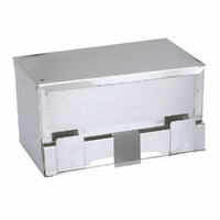 Chef Inox Straw Dispenser - 18/8 Stainless Steel 260x150x130mm