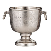 Society Home Ellison Beverage Cooler - Silver