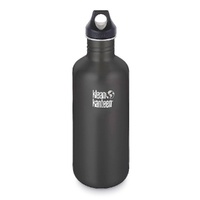 New Klean Kanteen Classic Shale Black 40oz / 1182ml  Water Bottle  