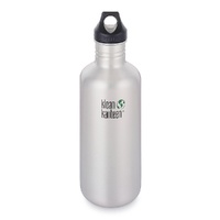 KLEAN KANTEEN 40oz 1182 STAINLESS Brushed BPA FREE Water Bottle