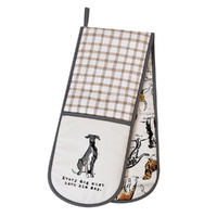 Ulster Weavers Double Oven Glove Country Dogs - 88 x 18cm