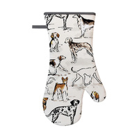 Ulster Weavers Gauntlet Oven Glove Country Dogs - 37 x 20cm