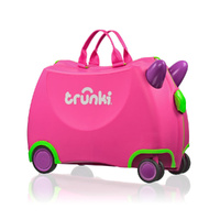 Trunki Glide Ride on Luggage Kids Suitcase Toy Box Trixie