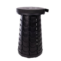 Maverick Collapsible Stool  - Black