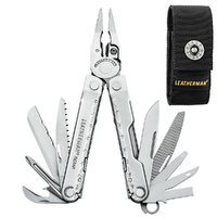 New Leatherman REBAR Stainless Steel Multi-Tool & Nylon Sheath