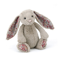 BLOSSOM BASHFUL BEIGE BUNNY SMALL "FREE POSTAGE" BLS6BN