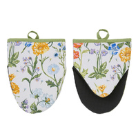 Ulster Weavers Cottage Garden Microwave Mitts - Set of 2