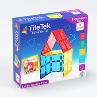 TileTek Tile 8 Piece Large Square Tiles Set Age 3+