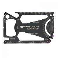 New TRUE UTILITY 32200 CARDSMART Wallet 30 tools in 1 MultiTool
