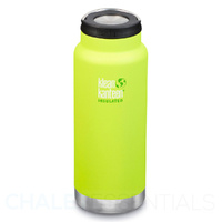 KLEAN KANTEEN TKWIDE INSULATED 32OZ 946ML LIME JUICY PEAR BPA FREE WATER BOTTLE