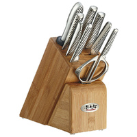 Global Takashi 10 Piece Knife Block Set 10pc - Made in Japan