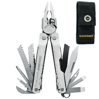 New Leatherman SUPERTOOL 300 Stainless Steel Multi-Tool & Nylon Sheath
