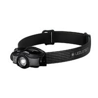 Led Lenser MH5 Head Torch Headlamp - 400 Lumens Black & Grey 