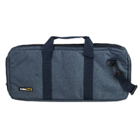 ChefTech 18 Pocket Knife Roll Storage Knives Bag w/Strap - Denim