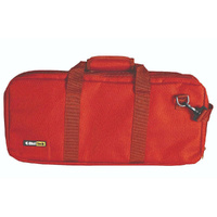 ChefTech 18 Pocket Knife Roll Storage Knives Bag w/ Strap - Red