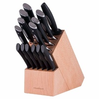 Scanpan Classic 15pc Oak Knife Block Set 15 Piece