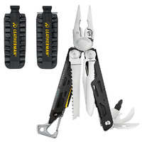 New Leatherman SIGNAL Stainless Steel Multi-Tool & Nylon Sheath & Bit Kit