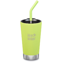 KLEAN KANTEEN TUMBLER INSULATED 16oz 473ml JUICY PEAR W/ Straw Lid