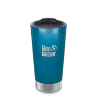 KLEAN KANTEEN 16oz 473ml Vacuum Insulated TUMBLER WINTER LAKE BPA FREE