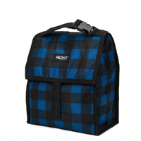 NEW PACKIT PERSONAL COOLER LUNCH BAG FREEZE & GO - NAVY BUFFALO PACK IT USA
