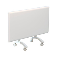 Nobo 1000W Slimline Electric Panel Heater with Thermostat & Castors NTL4S10-FS40