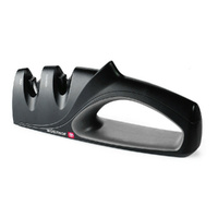 Wusthof 2 Stage Pull Thru Precision Edge Knife Sharpener - Black