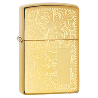 Zippo Venetian High Polished Brass Lighter