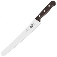 Victorinox Pastry Bread Wavy Edge 26cm Knife Rosewood Handle - 52930.26RADG