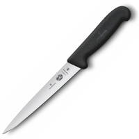 Victorinox Filleting Knife With Flexible Blade 20cm - Black Fibrox 5.3703.20