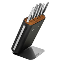 Global Hiro 7pc Knife Block Set 7 Piece - Black