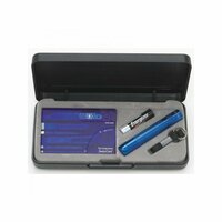 MAGLITE SOLITAIRE TORCH + VICTORINOX SWISS CLASSIC CARD SET BLUE