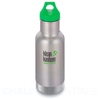 KLEAN KANTEEN KID CLASSIC INSULATED 355ML 12OZ LOOP CAP STAINLESS BOTTLE 
