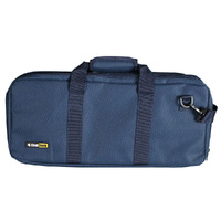ChefTech 18 Pocket Knife Roll Storage Knives Bag w/Strap - Blue 