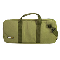 ChefTech 18 Pocket Knife Roll Storage Knives Bag w/Strap - Olive