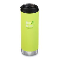 Klean Kanteen 16oz / 473ml TKWide Insulated Cafe Cap Bottle - Juicy Pear