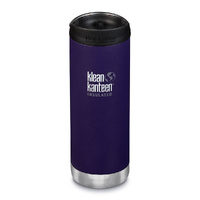 Klean Kanteen 16oz / 473ml TKWide Insulated Cafe Cap Bottle - Kalamata