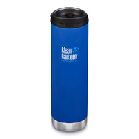 KLEAN KANTEEN TKWIDE INSULATED 20oz 592ml DEEP SURF BLUE W/ Cafe Cap