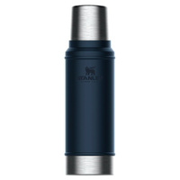 STANLEY CLASSIC VACUUM INSULATED 25OZ 750ML NIGHTFALL BLUE FLASK THERMOS BOTTLE