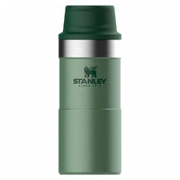 STANLEY CLASSIC INSULATED 350ML 12OZ GREEN TRIGGER ACTION TRAVEL MUG