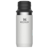 STANLEY ADVENTURE INSULATED VACUUM 350ML 12OZ WHITE SWITCHBACK TRAVEL MUG