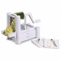 New Avanti Spiretti Fruit and Vegetable Slicer Zoodles Spiral Slicer